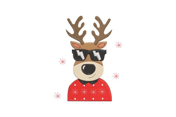 A Designer's Honest Review of the Reindeer Christmas Embroidery Design
