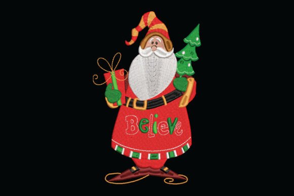 A Designer's Real-World Review of the Funny Santa Claus Embroidery File