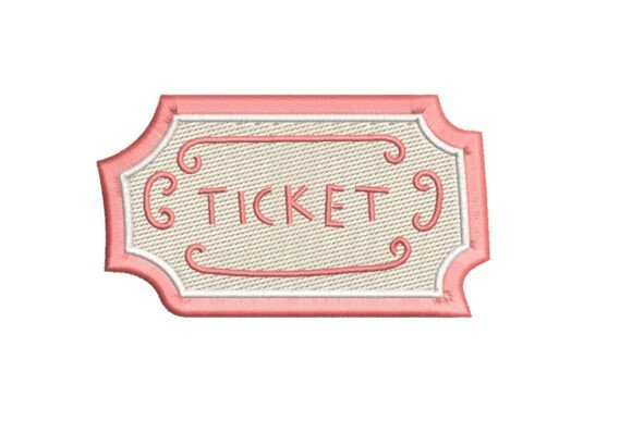 A Designer's Review of the Vintage Ticket Stub Embroidery