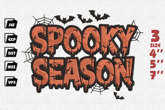 A Designer’s Review of the Distressed Spooky Season Embroidery