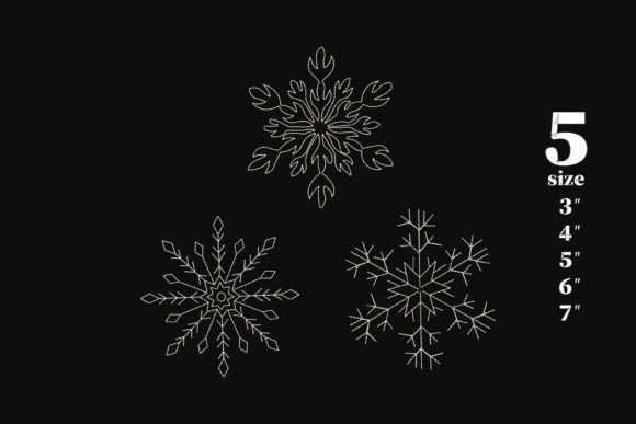 A Professional Review of Snowflakes for Seasonal Embroidery Collections