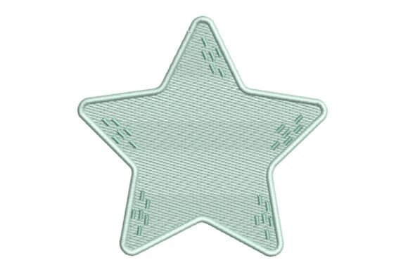A Review of the Soft Pastel Star Embroidery Design