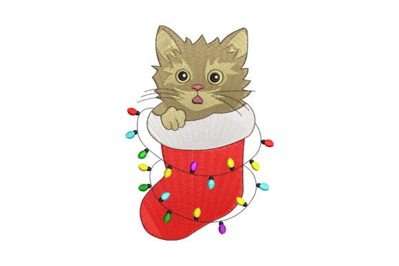 Christmas Cat in a Stocking: A Designer's Review for Holiday Product Success