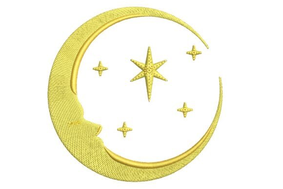 Golden Mystical Moon Embroidery Design Review