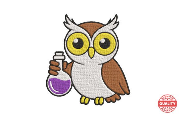 Halloween Owl with Potion: A Designer’s Review for Craft Fair Success