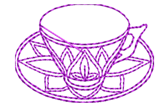 Teacup Embroidery Design: A Boutique Designer's Review